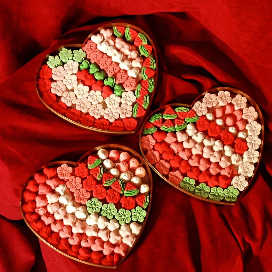 قند زینتی تم یلدایی بسته ۳۰۰ گرمی